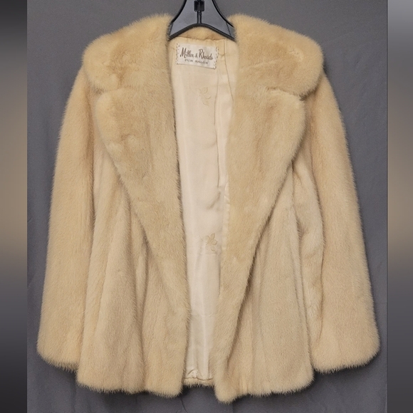 Miller & Rhoads Jackets & Blazers - Miller & Rhoads Vintage Tourmaline Mink Fur Coat Women's